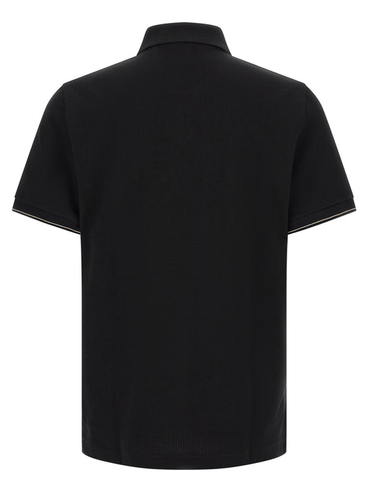 Hugo Boss Black Cotton Polo Shirt