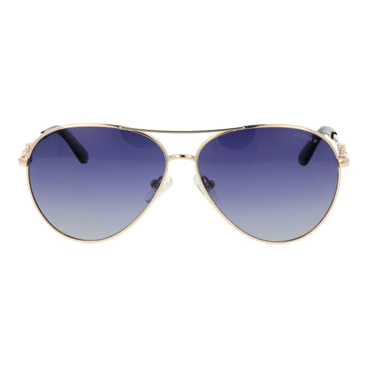 Guess Gold Acetate Sunglasses