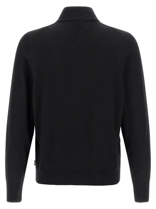 Hugo Boss Black Virgin Wool Cardigan