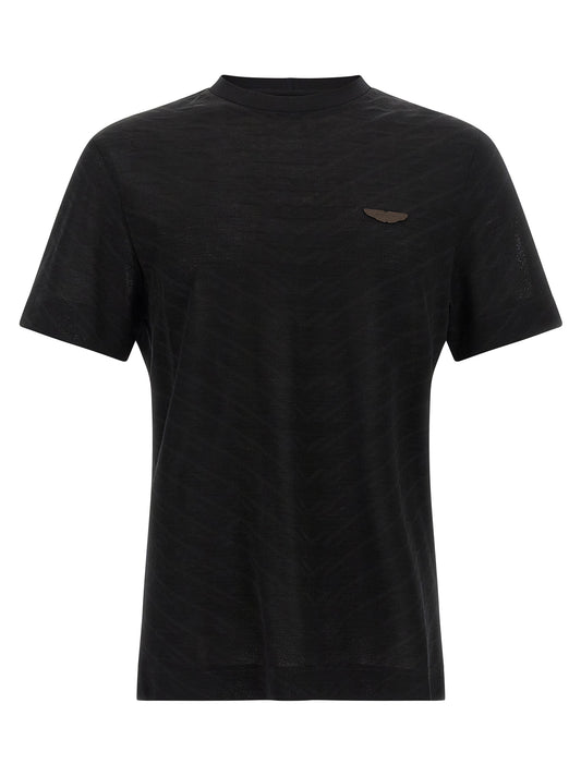 Hugo Boss Black Cotton T-Shirt