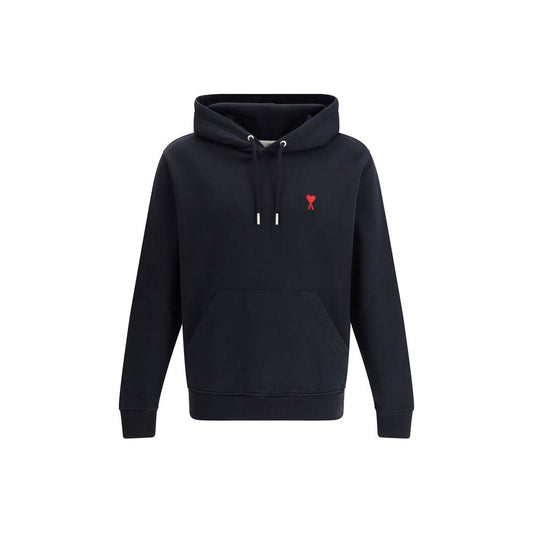 Ami Paris Black Cotton Sweatshirt