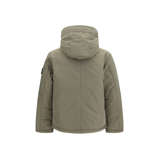 Stone Island Bicolor Polyester Shell Jacket