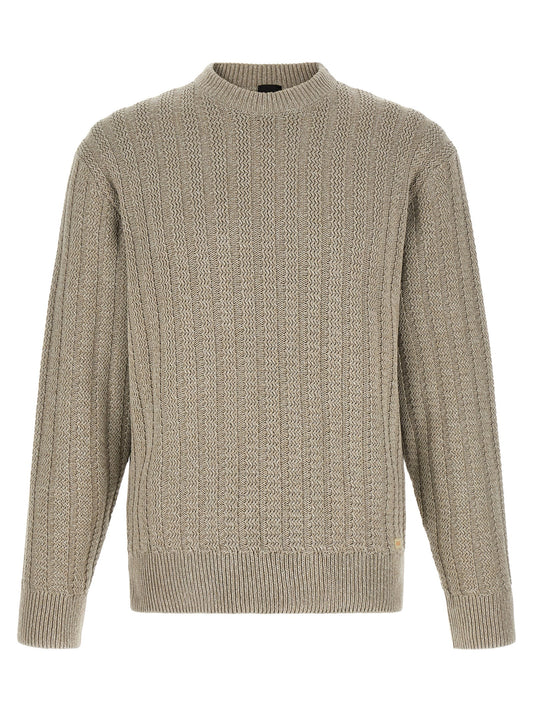 Hugo Boss Beige Cotton Cardigan