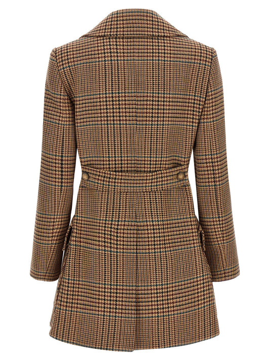 Etro Brown Wool Coat