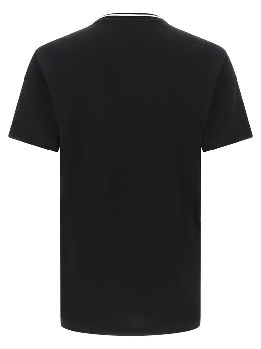 Dolce & Gabbana Black Cotton T-Shirt