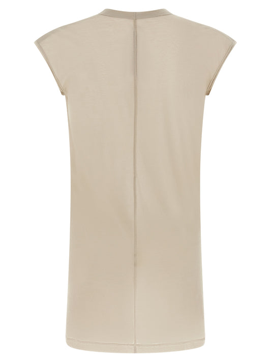 Rick Owens Beige Cotton T-Shirt