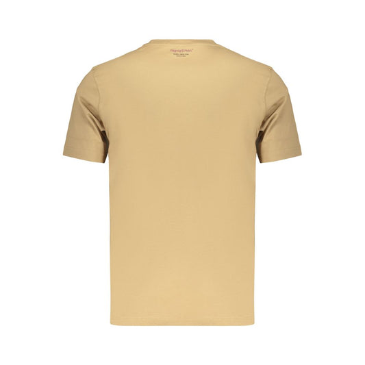 Refrigiwear Brown Cotton Men's T-Shirt