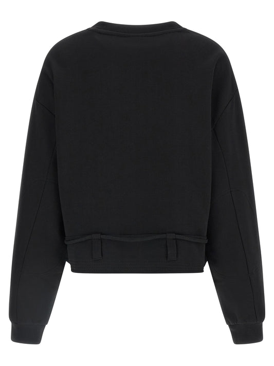 Dries Van Noten Black Cotton Sweatshirt