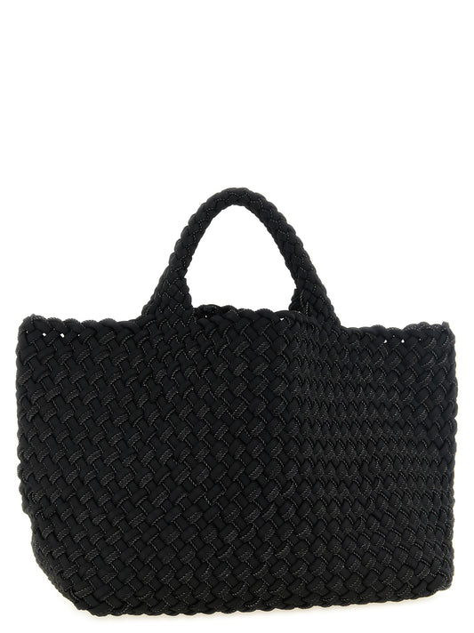 NAGHEDI Black Nylon Tote Bag