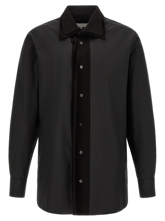 Maison Margiela Black Cotton Blouse