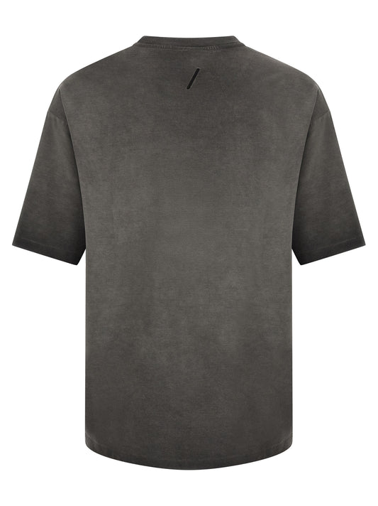 Thom Krom Gray Cotton T-Shirt