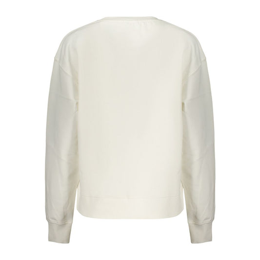 Pepe Jeans White Cotton Women's Sweatshirt