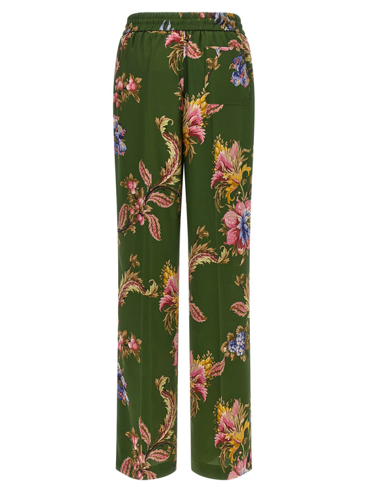Etro Bicolor Polyester Casual Pants