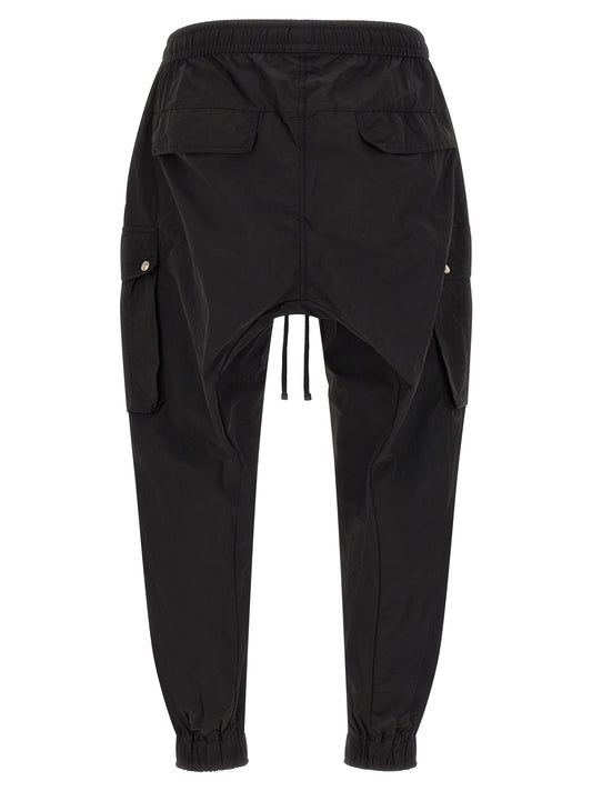 Thom Krom Black Polyamide Cargo Pants