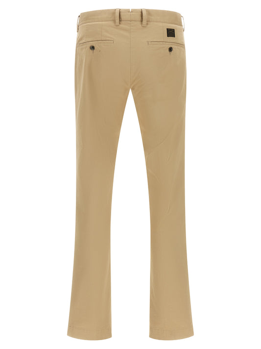 Incotex Beige Cotton Chino Pants