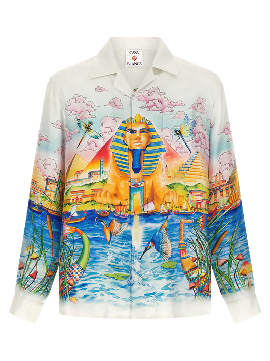 Casablanca Multicolor Silk Blouse