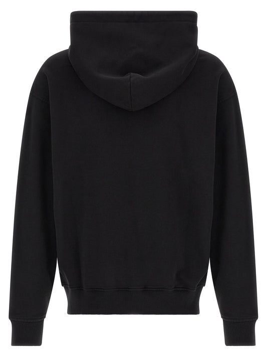 Palm Angels Black Cotton Sweatshirt