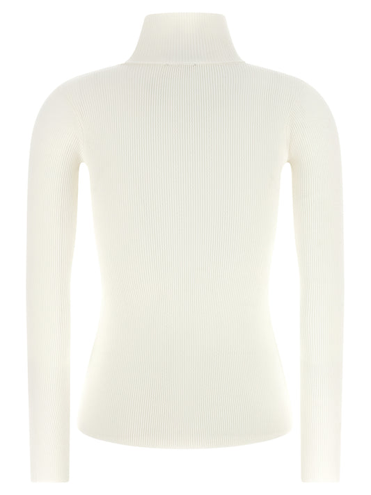 Elisabetta Franchi White Lycra Cardigan