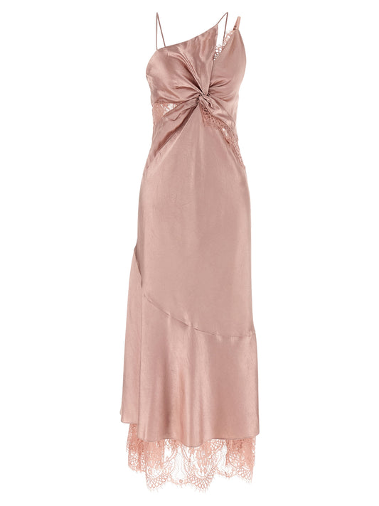 PINKO Multicolor Acetate Long Dress