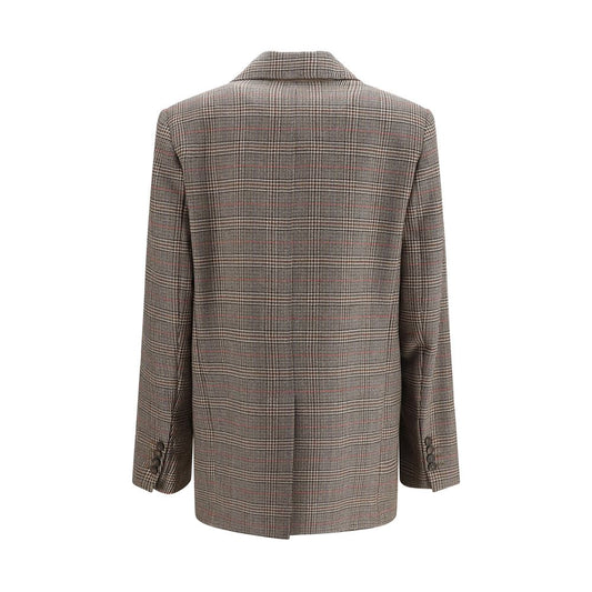 Max Mara Brown Wool Oves Aries Blazer