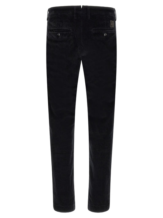 Jacob Cohen Black Cotton Chino Pants