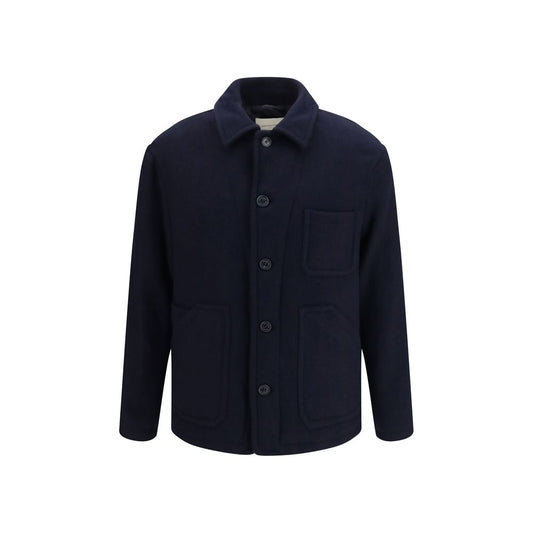 Brooksfield Blue Wool Oves Aries Jacket