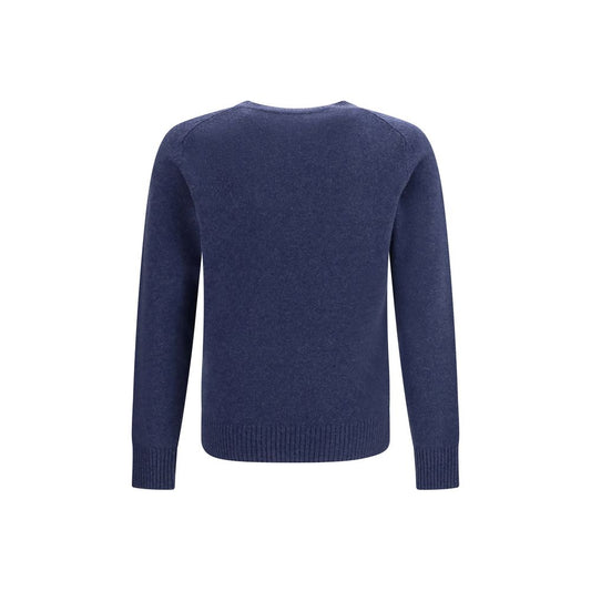 Brooksfield Blue Cashmere Sweatshirt