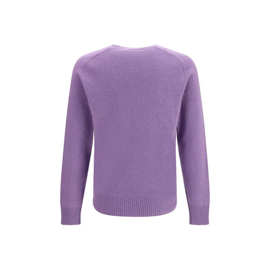 Brooksfield Purple Cashmere Sweater