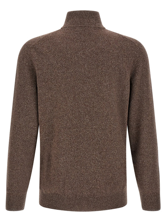 Brunello Cucinelli Brown Cashmere Cardigan