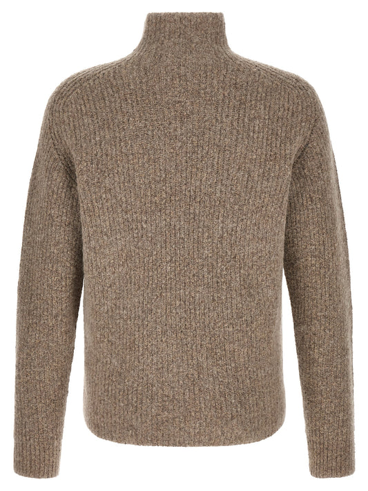Roberto Collina Beige Cotton Cardigan