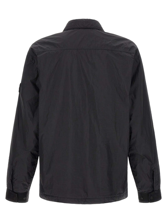 Stone Island Black Polyamide Shell Jacket