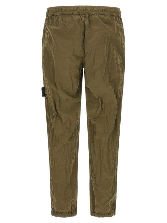 Stone Island Bicolor Polyamide Athletic Pants