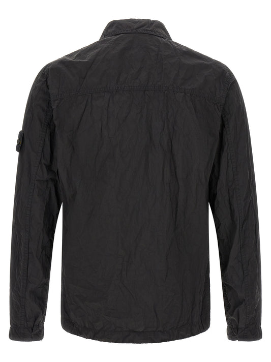 Stone Island Black Polyamide Blouse