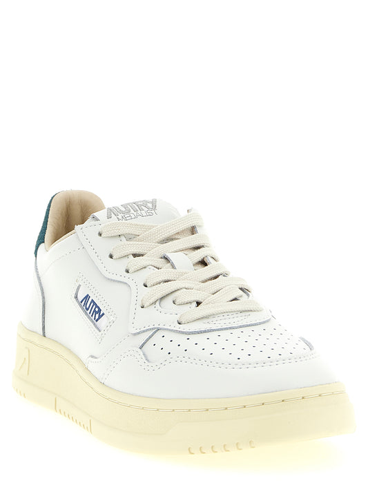 Autry Bicolor Cowhide Low Top Sneakers