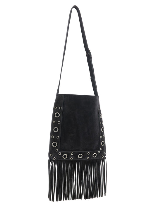 Valentino Garavani Black Calfskin Shoulder Bag