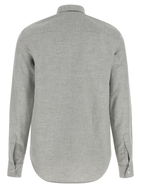 XACUS Gray Cotton Blouse
