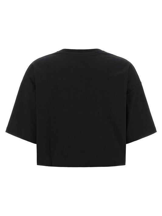 Balmain Black Cotton T-Shirt