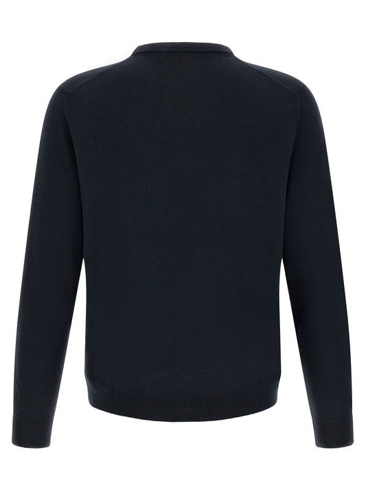 ZANONE Blue Virgin Wool Cardigan