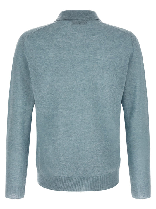 ZANONE Blue Cashmere Cardigan