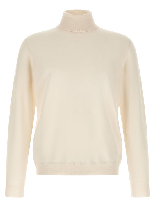 ZANONE White Virgin Wool Cardigan