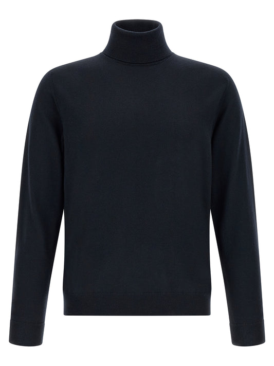 ZANONE Blue Virgin Wool Cardigan