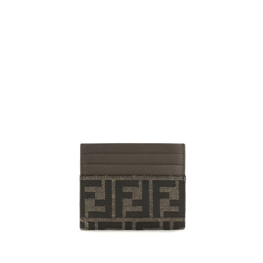 Fendi Brown Polyester Wallet