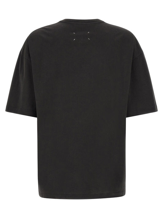Maison Margiela Black Cotton T-Shirt