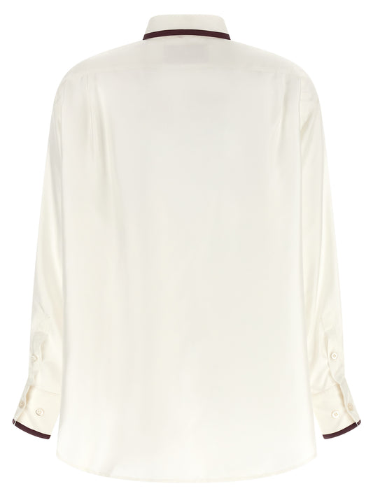 F.R.S. - FOR RESTLESS SLEEPERS White Silk Blouse