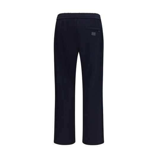 Dolce & Gabbana Blue Polyamide Athletic Pants
