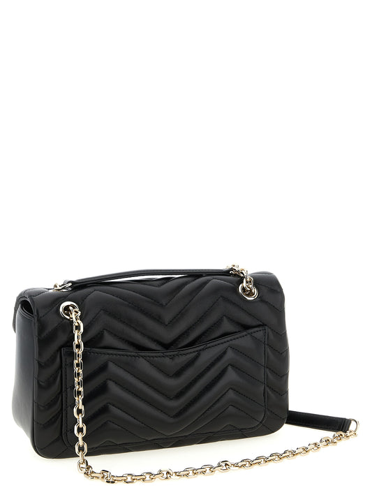 Gucci Black Lamb Leather Shoulder Bag