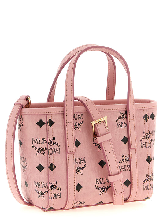 MCM Multicolor Polyethylene Tote Bag