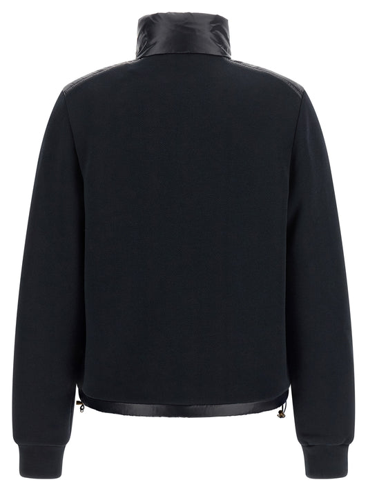 Moncler Blue Polyamide Cardigan