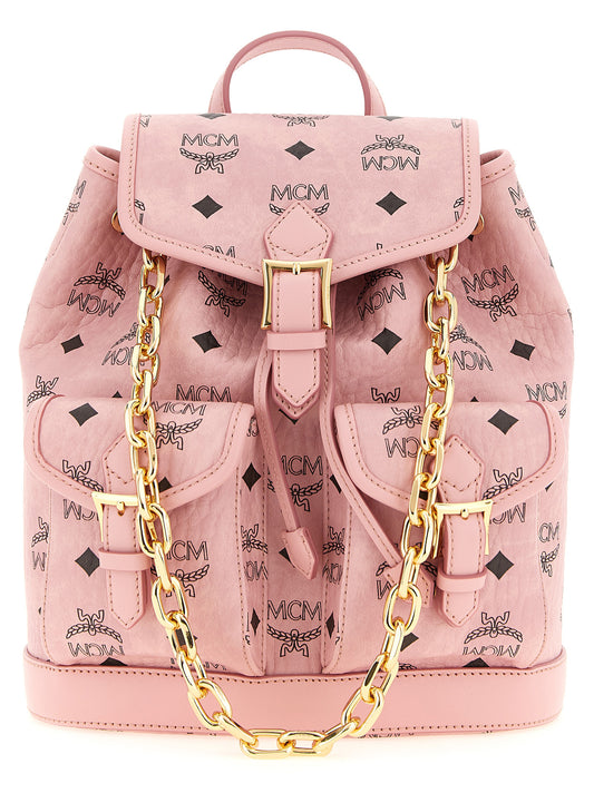 MCM Multicolor Polyethylene Backpack