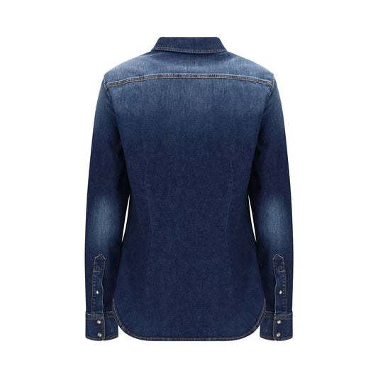 Jacob Cohen Blue Denim Shirt